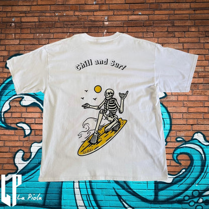 Remera “Chill and Surf”